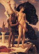 Lord Frederic Leighton Daedalus and Icarus oil on canvas